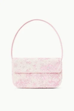 STAUD TOMMY BEADED BAG  IVORY CHERRY BLOSSOM TOILE IVORYCHERRYBLOSSOMTOILE Discount