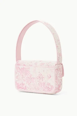 STAUD TOMMY BEADED BAG  IVORY CHERRY BLOSSOM TOILE IVORYCHERRYBLOSSOMTOILE Discount