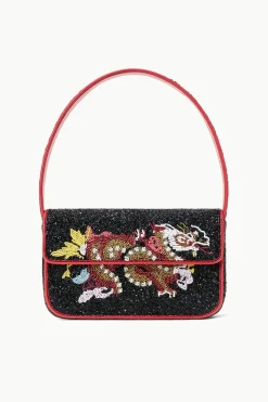STAUD TOMMY BEADED BAG  LUCKY DRAGON LUCKYDRAGON Best