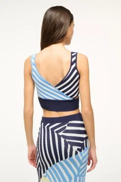 STAUD TRENTON TOP  MOSAIC MULTI MOSAICMULTI Discount