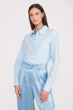 STAUD TWIGGY BODYSUIT  FRENCH BLUE FRENCHBLUE Sale