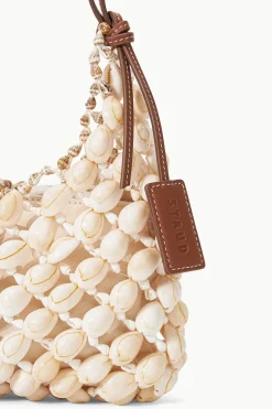 STAUD VACANZA SHELL SHOULDER BAG NATURAL TAN NATURALTAN