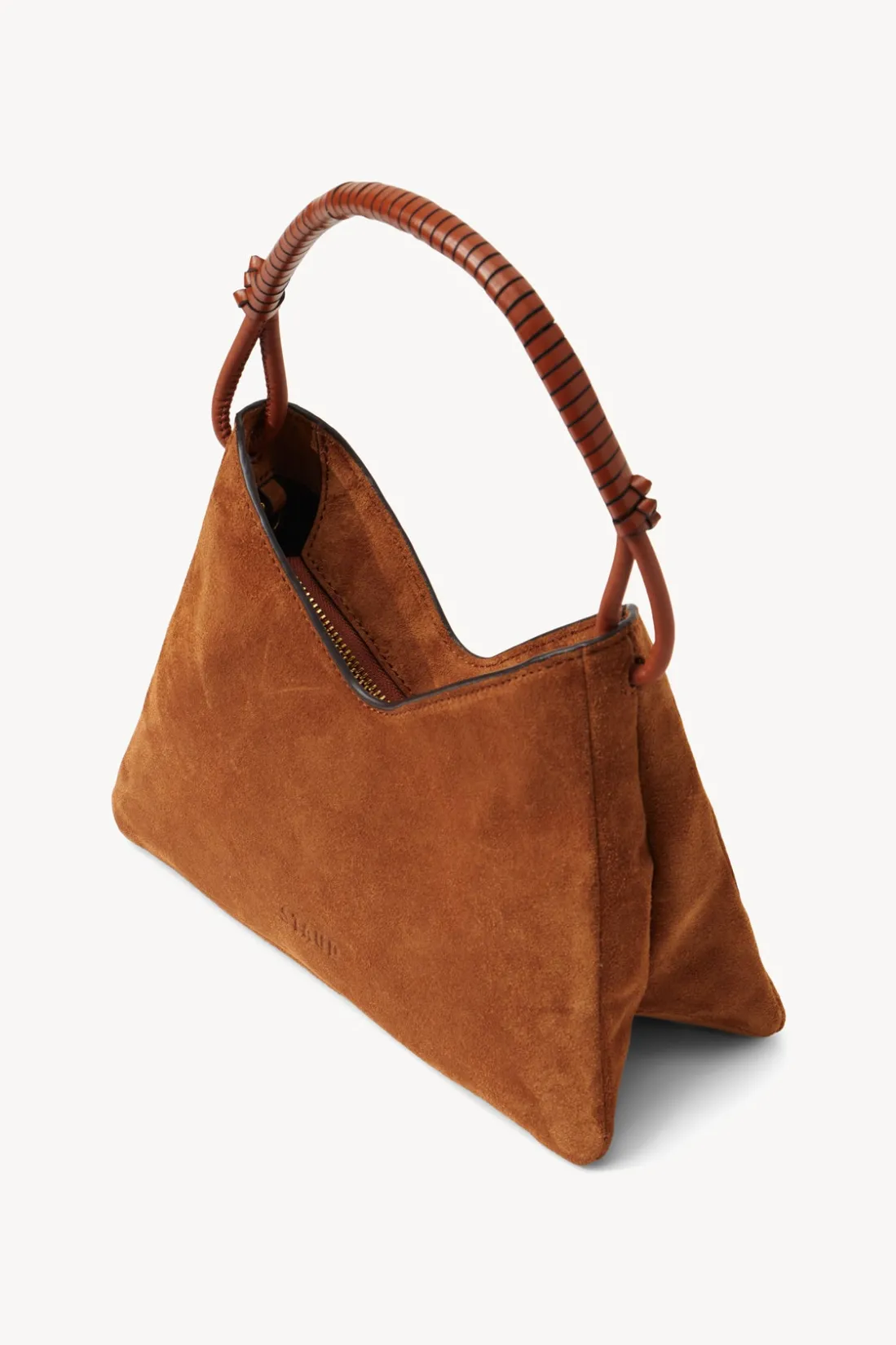 STAUD VALERIE SHOULDER BAG TAN Clearance