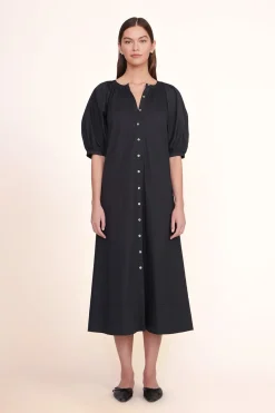 STAUD VINCENT DRESS   BLACK Outlet