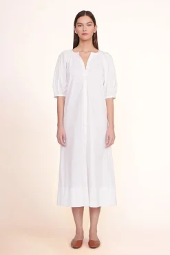 STAUD VINCENT DRESS   WHITE Online