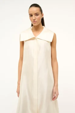 STAUD VINNY DRESS IVORY Hot