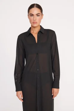 STAUD VITA DRESS   BLACK Online