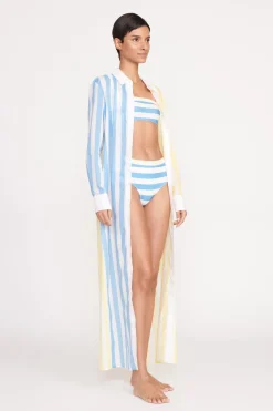 STAUD VITA DRESS BUTTERCUP SEASHORE STRIPE BUTTERCUPSEASHORESTRIPE