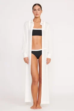 STAUD VITA DRESS   WHITE Online