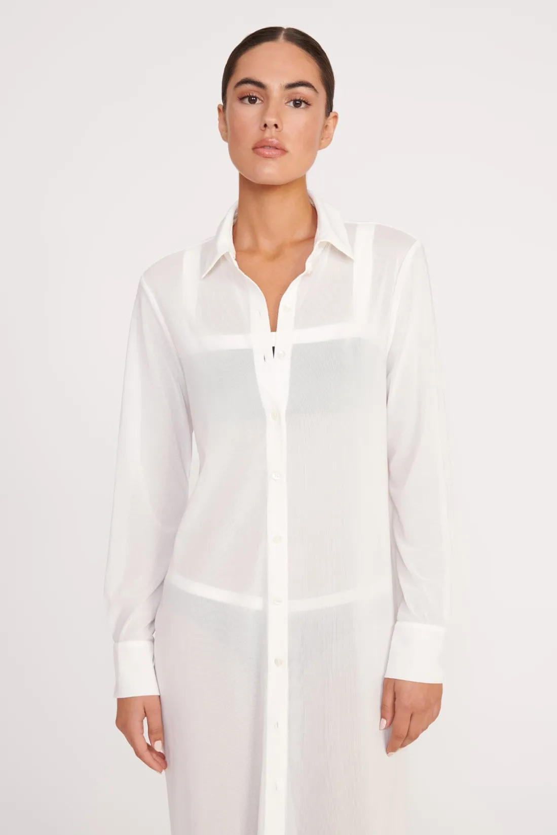 STAUD VITA DRESS WHITE Online