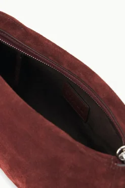 STAUD VIVI CROSSBODY BAG  MAHOGANY SUEDE MAHOGANYSUEDE Sale
