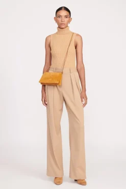 STAUD VIVI CROSSBODY BAG  TAN SUEDE TANSUEDE Best