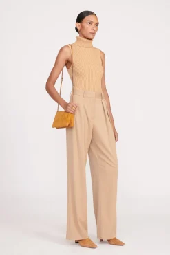 STAUD VIVI CROSSBODY BAG  TAN SUEDE TANSUEDE Best