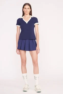 STAUD VOLLEY TOP  NAVY IVORY NAVYIVORY Outlet