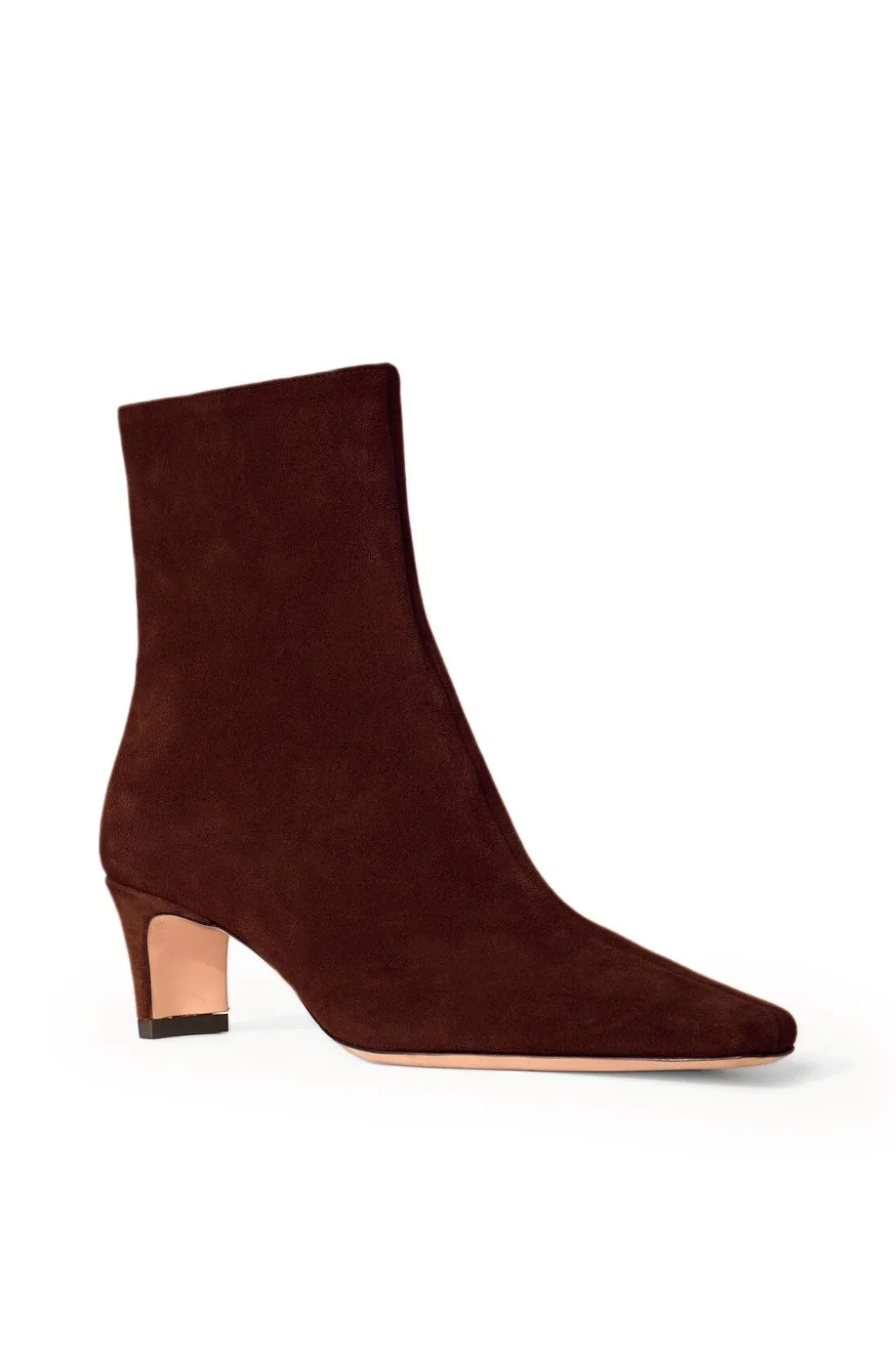 STAUD WALLY ANKLE BOOT MAHOGANY SUEDE MAHOGANYSUEDE