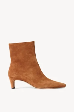 STAUD WALLY ANKLE BOOT  TAN SUEDE TANSUEDE Outlet