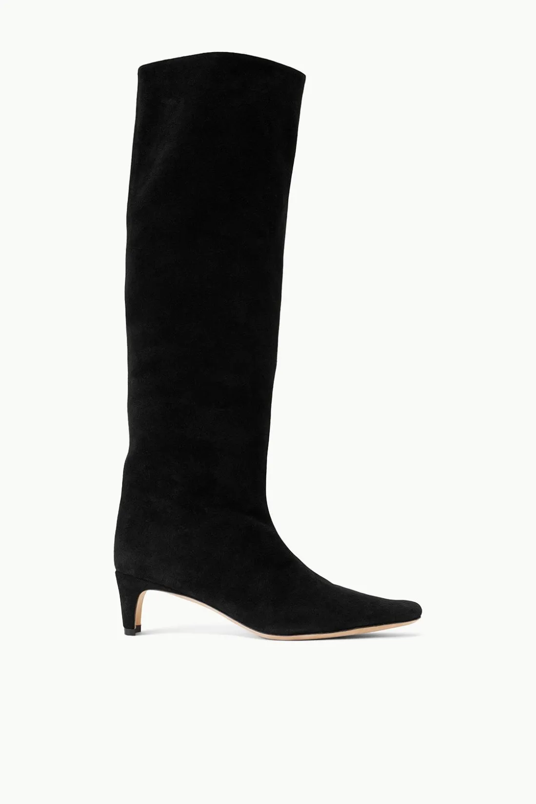 STAUD WALLY BOOT BLACK SUEDE BLACKSUEDE Clearance