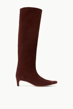 STAUD WALLY BOOT   SUEDE MAHOGANY Discount