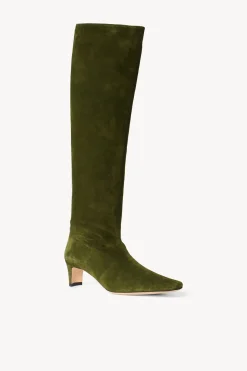 STAUD WALLY BOOT   SUEDE OLIVE