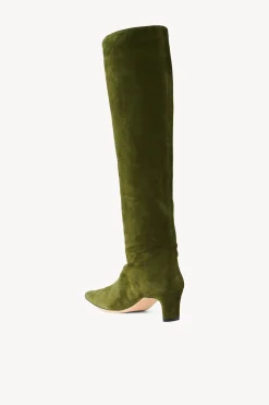 STAUD WALLY BOOT   SUEDE OLIVE