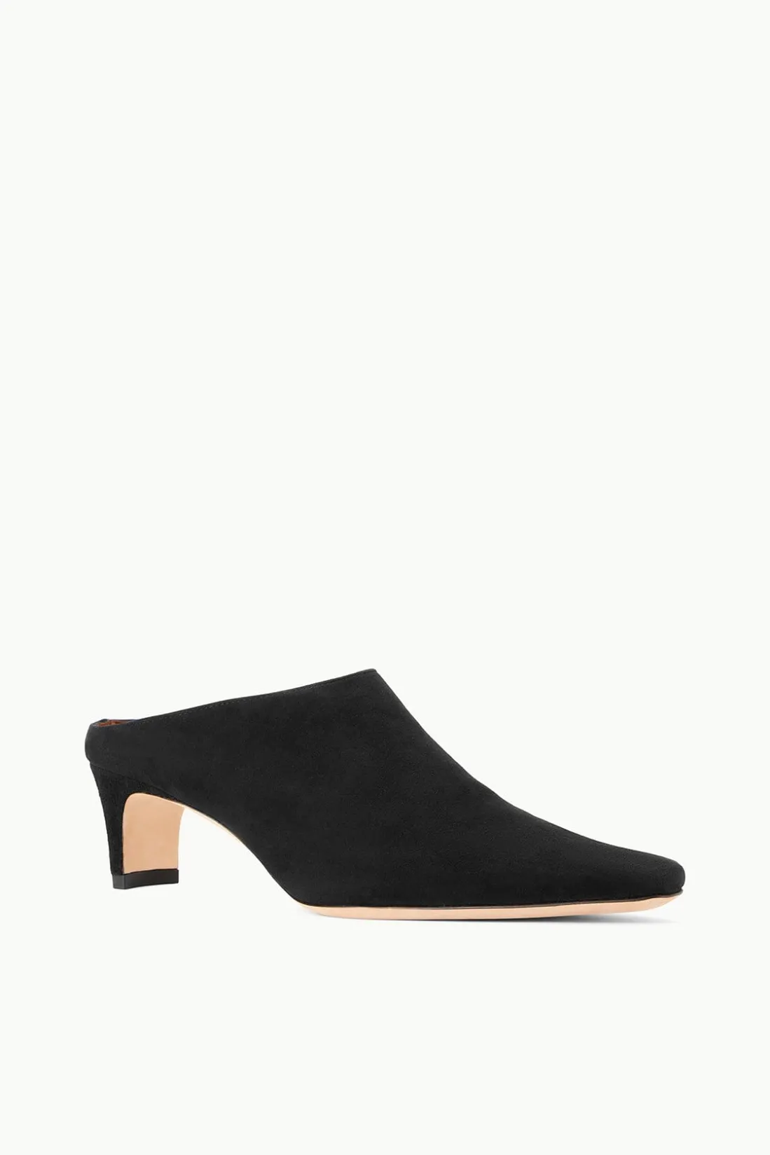 STAUD WALLY MULE BLACK SUEDE BLACKSUEDE Sale