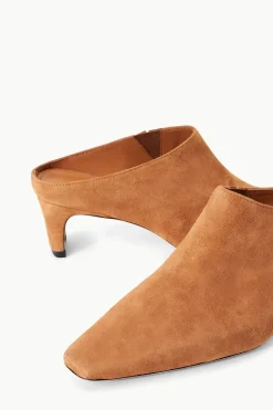 STAUD WALLY MULE  TAN SUEDE TANSUEDE Discount