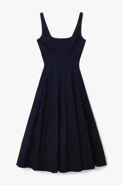 STAUD WELLS DRESS NAVY Discount