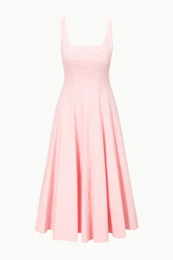 STAUD WELLS DRESS  PEARL PINK PEARLPINK Best