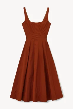 STAUD WELLS DRESS   TAN Best
