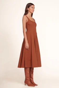 STAUD WELLS DRESS   TAN Best