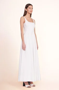 STAUD WELLS MAXI DRESS   WHITE Outlet