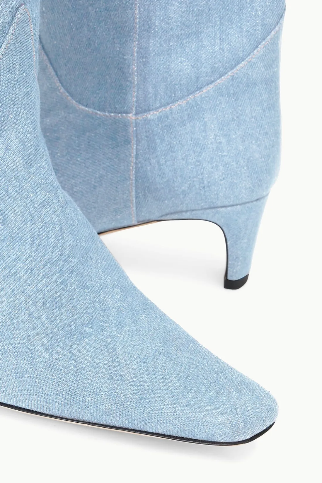 STAUD WESTERN WALLY BOOT DENIM BLUE DENIMBLUE Hot