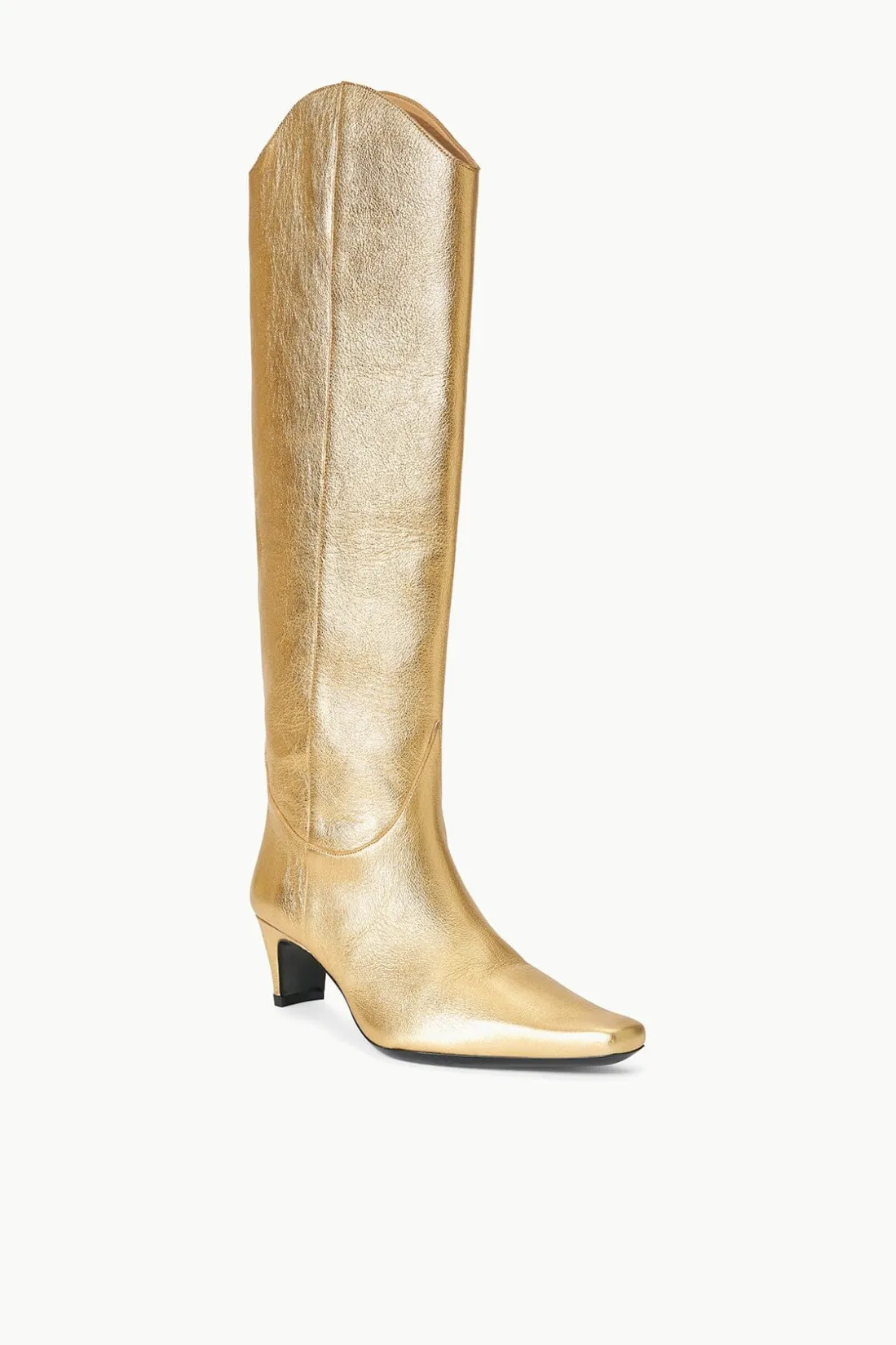 STAUD WESTERN WALLY BOOT GOLD
