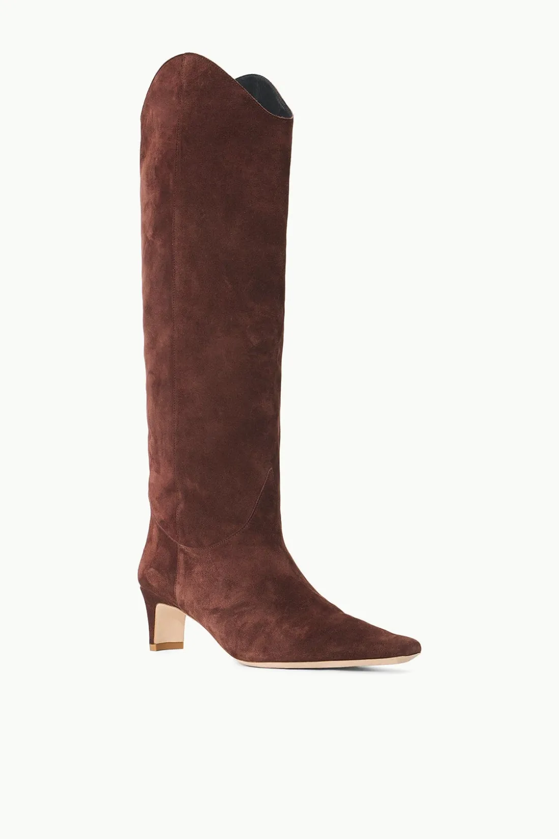 STAUD WESTERN WALLY BOOT MAHOGANY SUEDE MAHOGANYSUEDE Discount