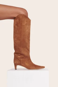 STAUD WESTERN WALLY BOOT  TAN SUEDE TANSUEDE Discount