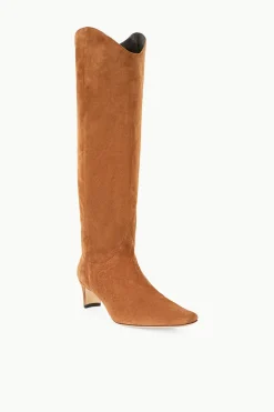 STAUD WESTERN WALLY BOOT  TAN SUEDE TANSUEDE Discount