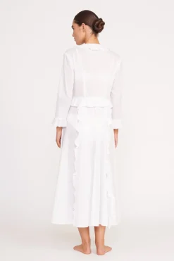 STAUD ZION DRESS WHITE Online