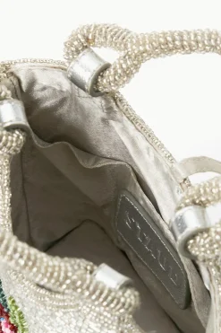STAUD ZOE BEADED BAG  DIAMOND ROSE DIAMONDROSE Best