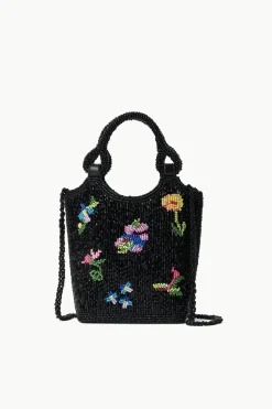 STAUD ZOE BEADED BAG  FIRST BLOOM NIGHT FIRSTBLOOMNIGHT Hot