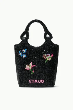 STAUD ZOE BEADED BAG  FIRST BLOOM NIGHT FIRSTBLOOMNIGHT Hot